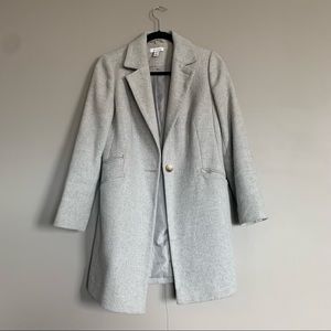 Grey Topshop dad coat